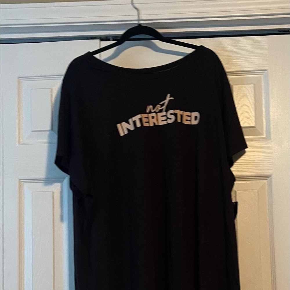 Torrid Black Classic Fit T-Shirt